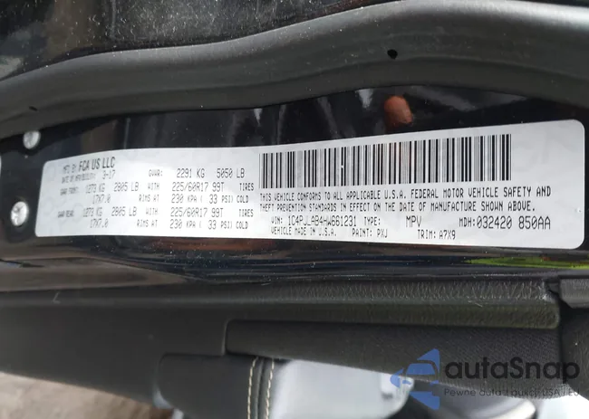 1C4PJLAB4HW661231: 41646285