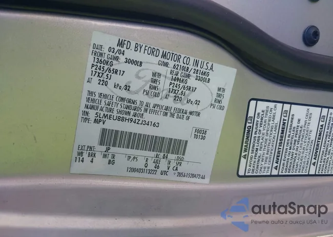 5LMEU88H94ZJ34163: 41648858