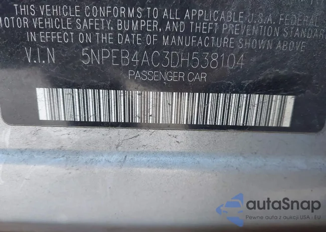 5NPEB4AC3DH538104: 41649622