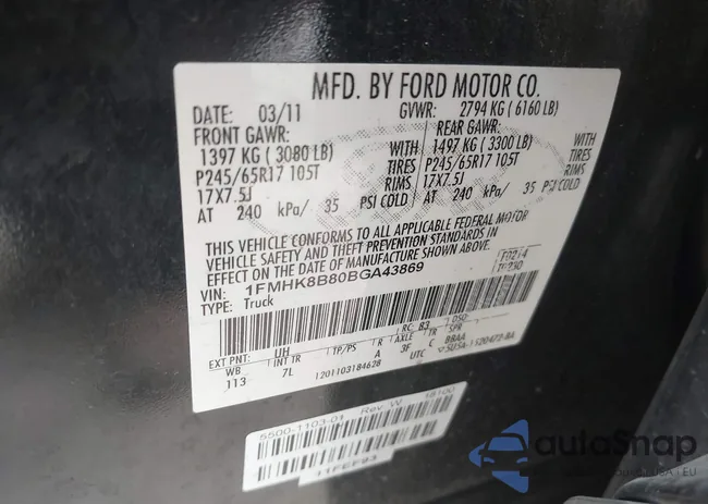 1FMHK8B80BGA43869: 41649772