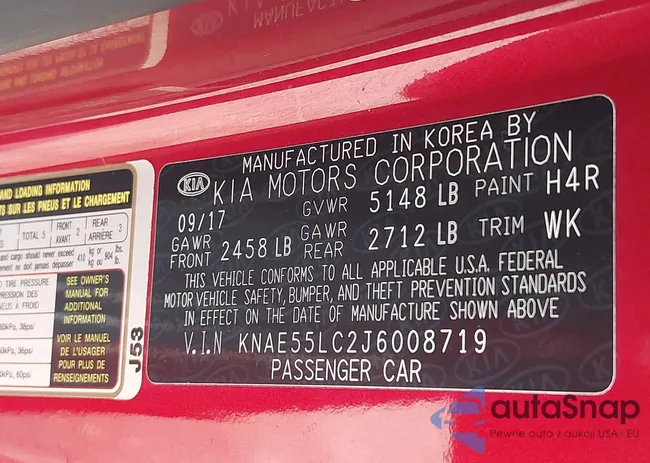 KNAE55LC2J6008719: 41651248