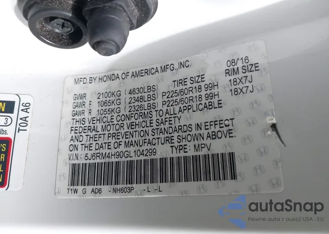 5J6RM4H90GL104299: 41655527