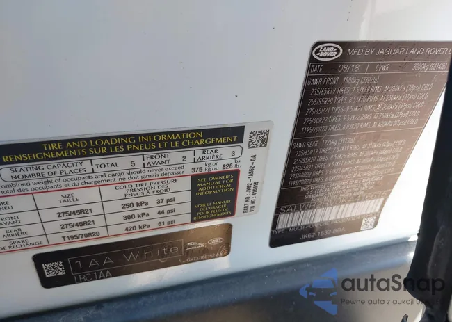 SALWR2RV0KA416615: 41657296