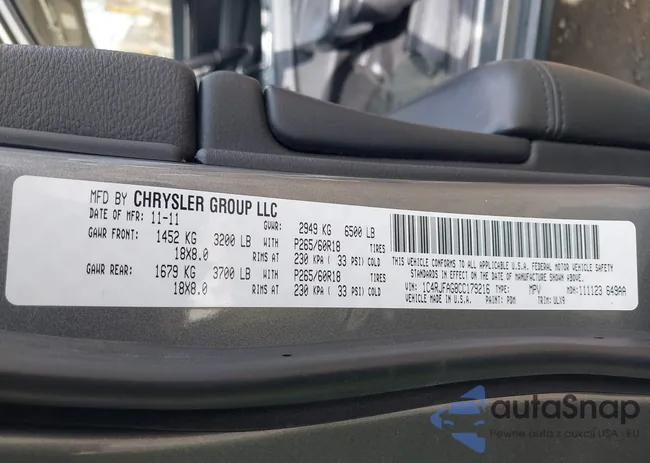 1C4RJFAG8CC179216: 41659808