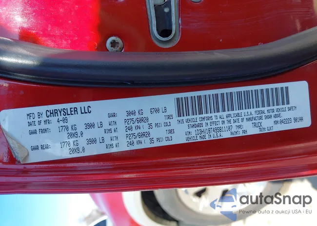 1D3HV18T49S811107: 41663566