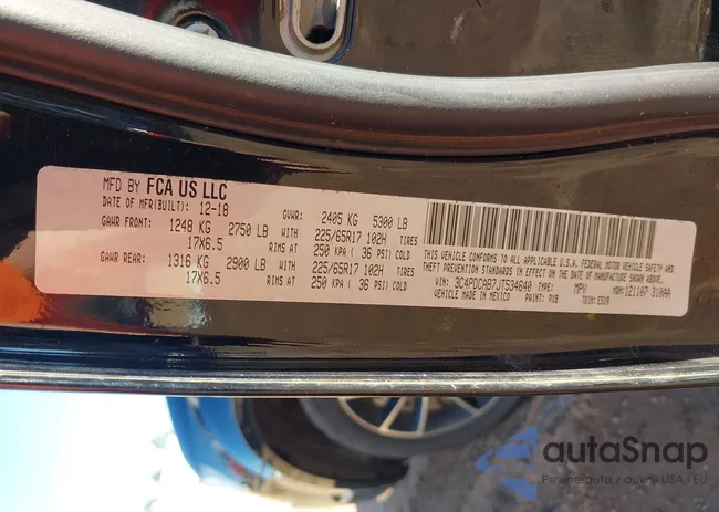 3C4PDCAB7JT534640: 41664164