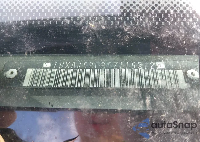 1G8AJ52F25Z115812: 41666095