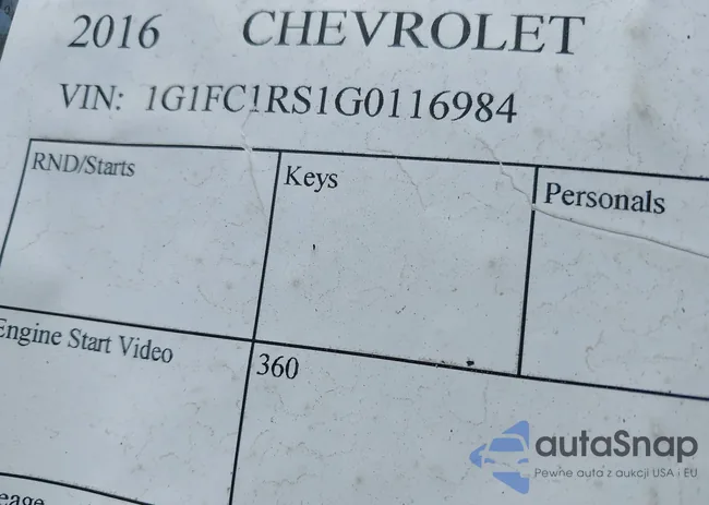 1G1FC1RS1G0116984: 41669108