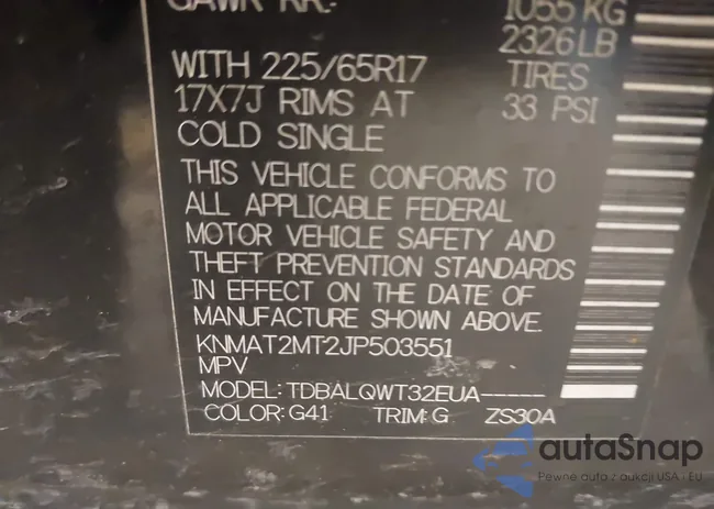 KNMAT2MT2JP503551: 41668344