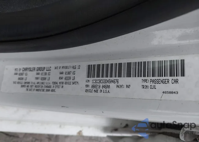 1C3CCBCG3DN504676: 41671149