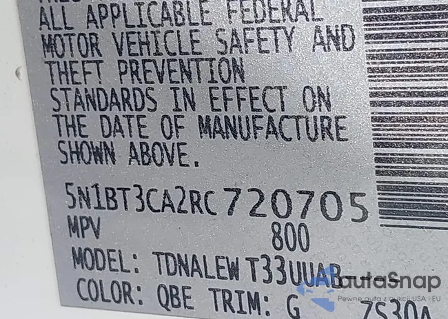 5N1BT3CA2RC720705: 41670545