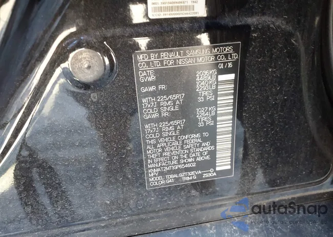 KNMAT2MT1GP654602: 41673159