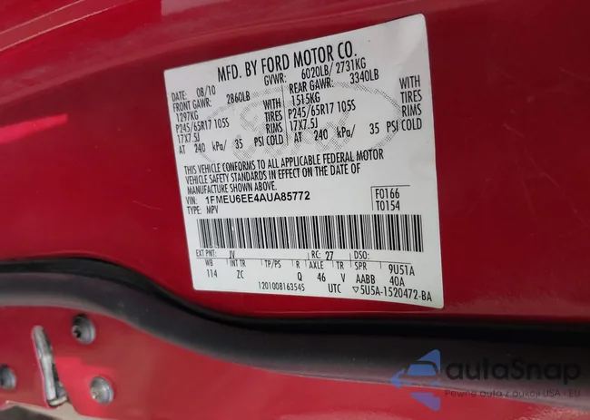 1FMEU6EE4AUA85772: 41676334