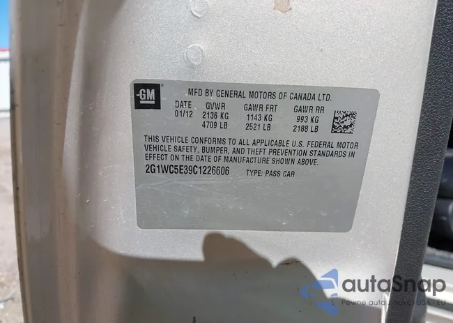 2G1WC5E39C1226606: 41681368