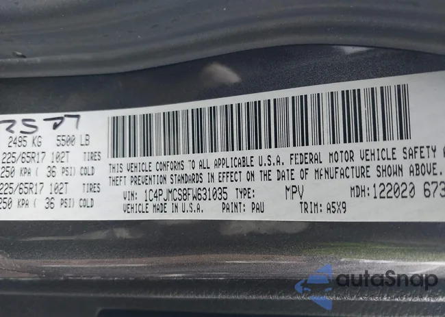 1C4PJMCS8FW631035: 41681450