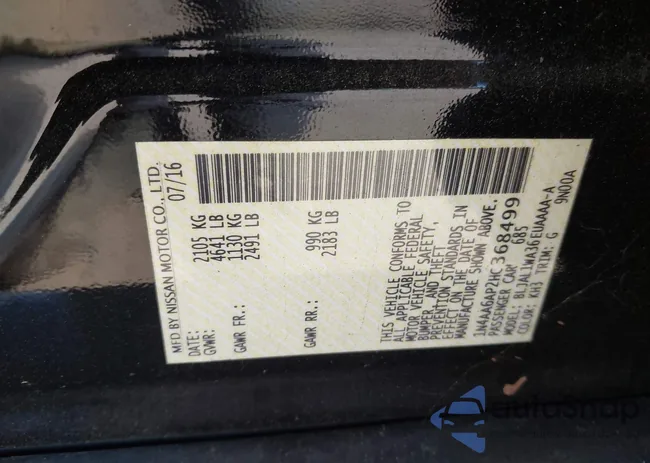 1N4AA6AP2HC368499: 41689519