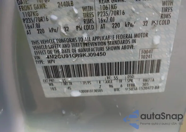 4M2CU91G89KJ09450: 41689669