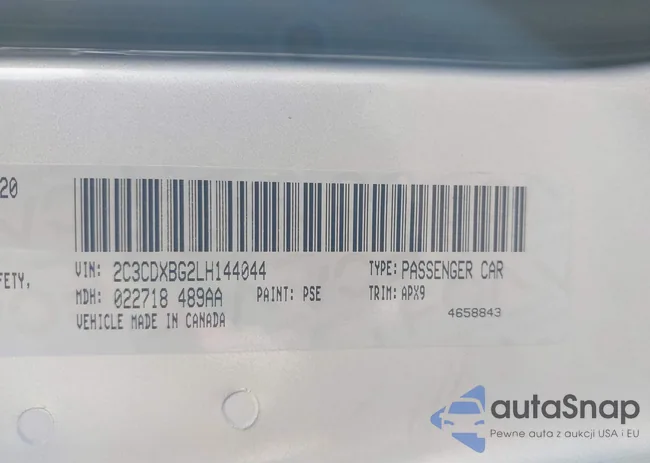 2C3CDXBG2LH144044: 41690783