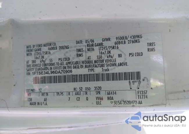 1FTSE34L96DA70906: 41690972