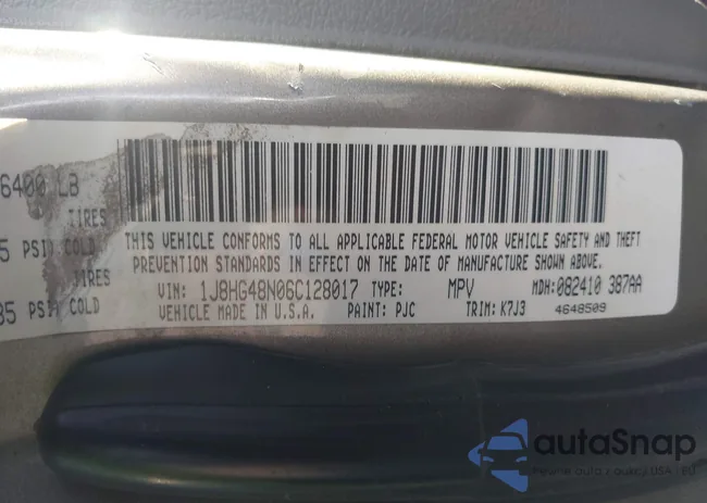 1J8HG48N06C128017: 41691941