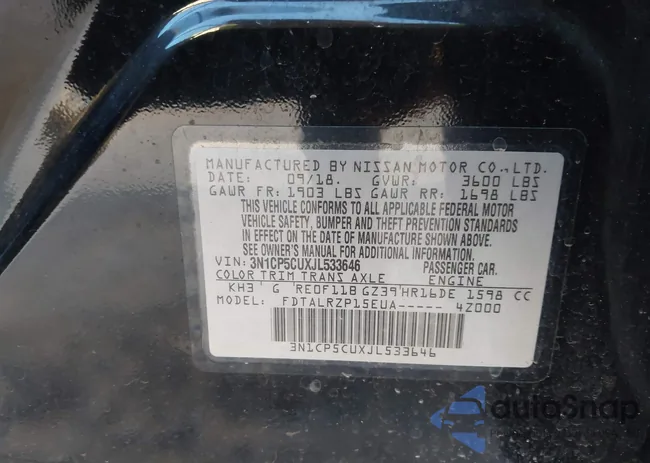 3N1CP5CUXJL533646: 41691353