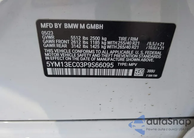 5YM13EC03P9S66095: 41692837