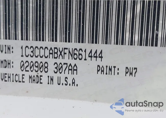 1C3CCCABXFN661444: 41696933