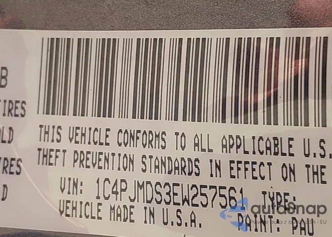 1C4PJMDS3EW257561: 41696264