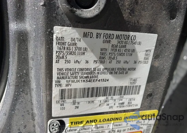 1FMJK1K54EEF41524: 41699482