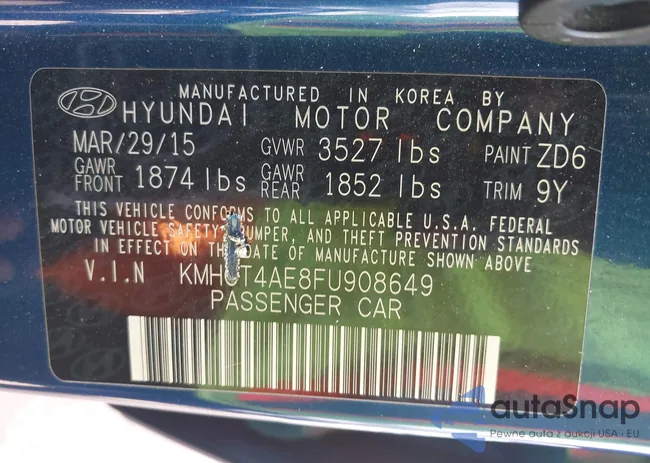 KMHCT4AE8FU908649: 41702926