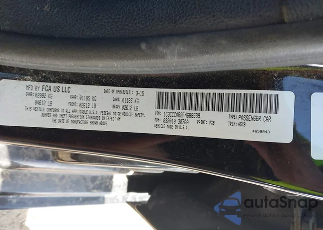 1C3CCCAB2FN688539: 41705862