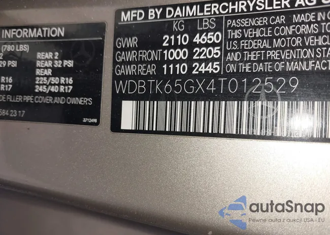 WDBTK65GX4T012529: 41705903