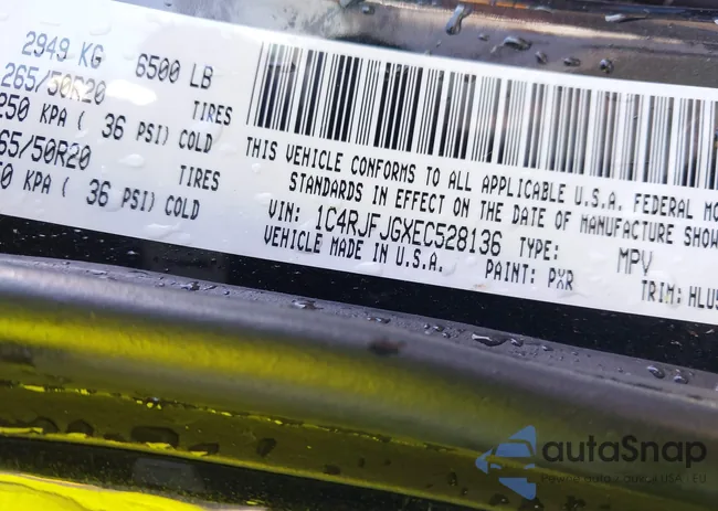 1C4RJFJGXEC528136: 41707972