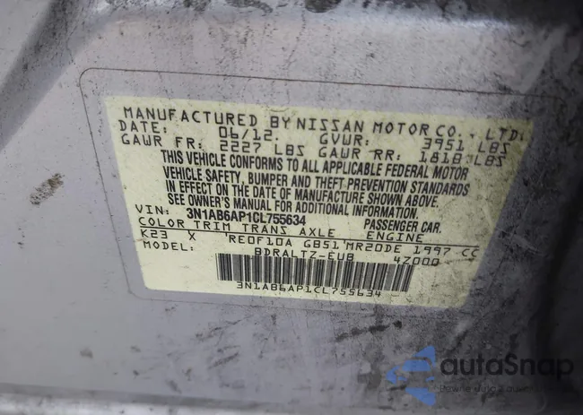 3N1AB6AP1CL755634: 41708231