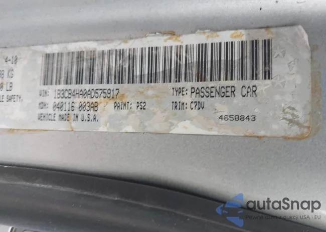 1B3CB4HA0AD575917: 41709405