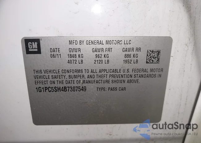 1G1PC5SH4B7307549: 41710526