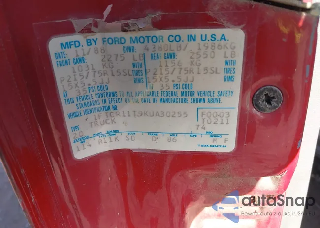 1FTCR10AXLUB92428: 41710370