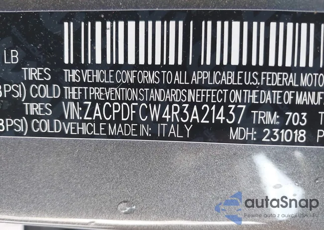 ZACPDFCW4R3A21437: 41713994