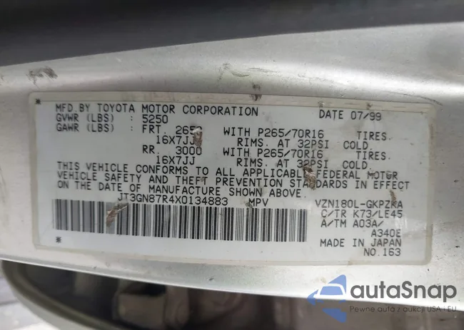 JT3GN87R4X0134883: 41714775