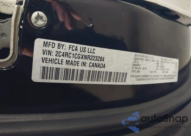 2C4RC1CGXNR223284: 41716748