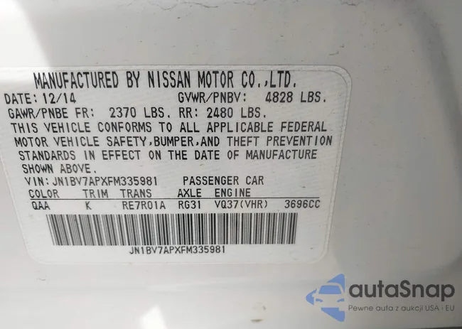 JN1BV7APXFM335981: 41718555