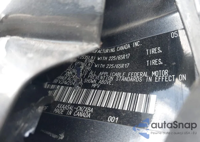 2T3F1RFV2MW204203: 41720044