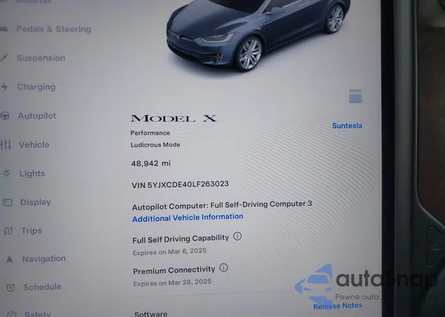 5YJXCDE40LF263023: 41720251