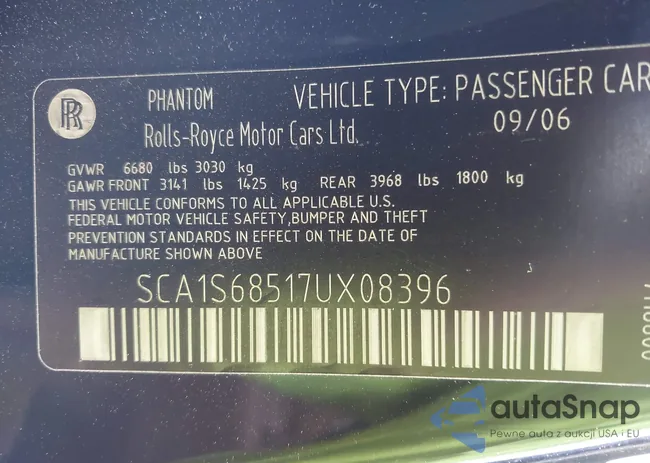 SCA1S68517UX08396: 41722895