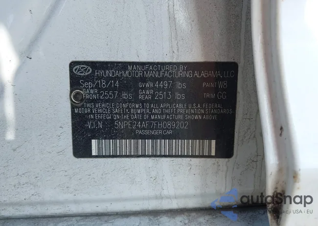 5NPE24AF7FH089202: 41723430