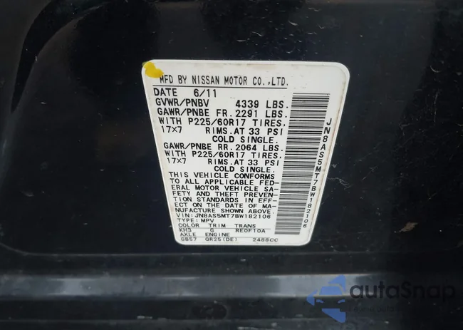 JN8AS5MT7BW182106: 41724857