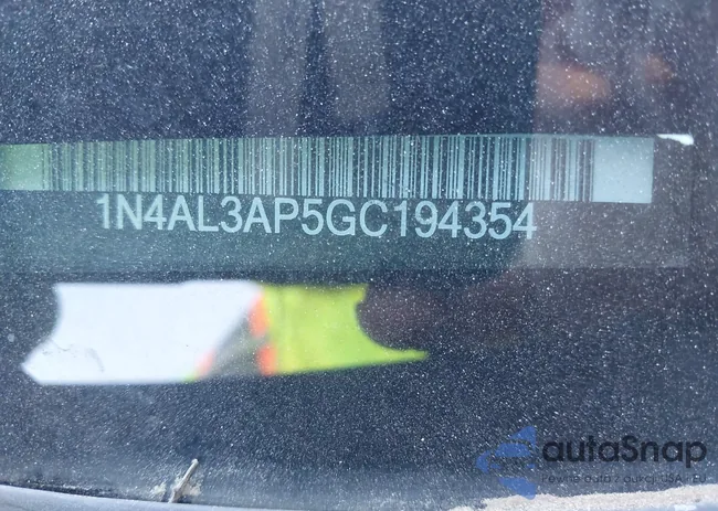1N4AL3AP5GC194354: 41725357