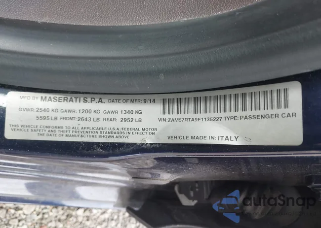 ZAM57RTA9F1135227: 41727048