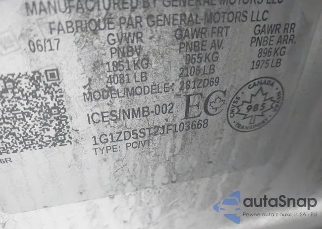 1G1ZD5ST2JF103668: 41727576