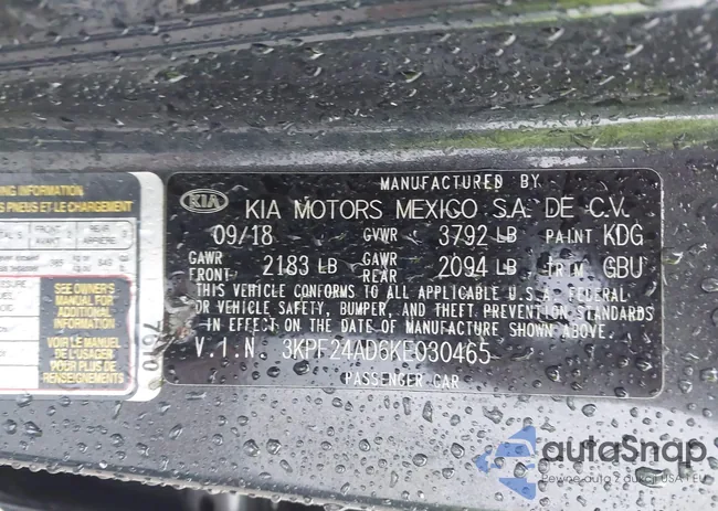 3KPF24AD6KE030465: 41727264